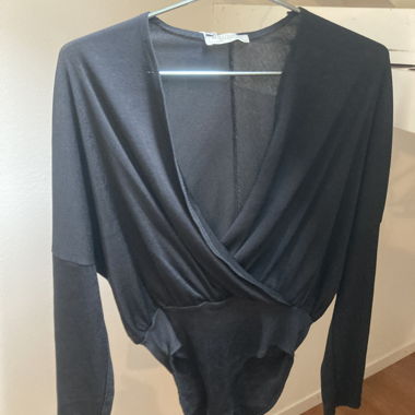 Schwarzer Zara-Trafaluc-Body