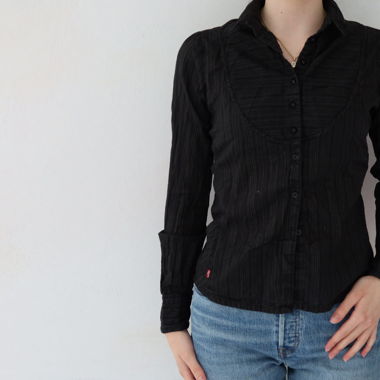 Camicia Levi’s nera anni '90