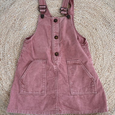Rosa Zara Kids Latzkleid
