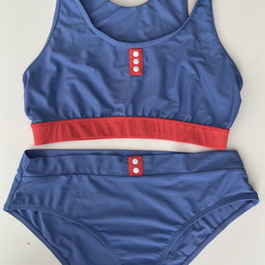 BPC Bikini Set blue-red