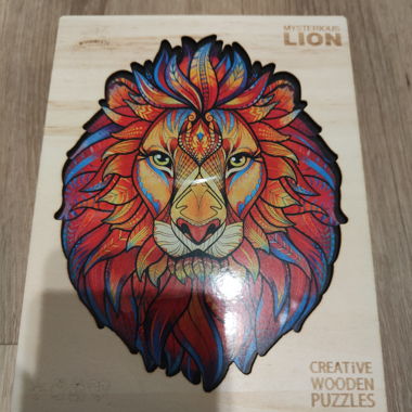 Puzzle en bois Lion