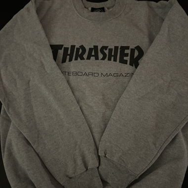 Thrasher Sweatshirt Gris