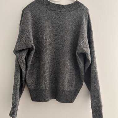 Pull gris argenté 