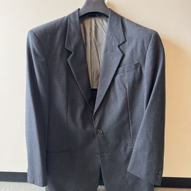 Blazer vintage années 90 - gris - Luck Luck