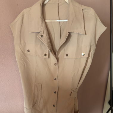 Combi-short beige 