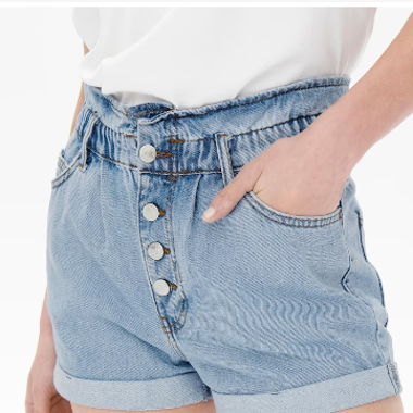 High waisted shorts