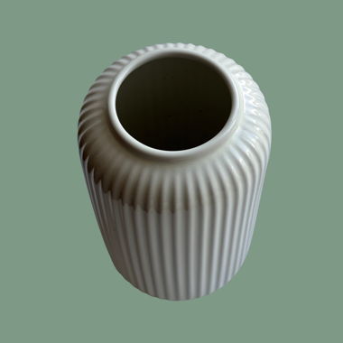 IKEA Keramikvase/Blumenvase weiss