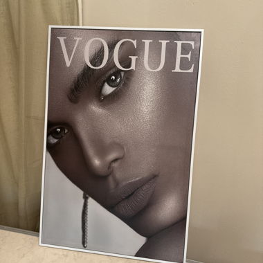Vogue Wandbild