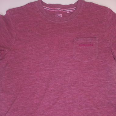 Superdry - T-shirt in magenta 