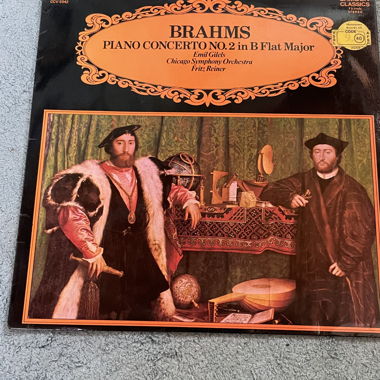 Disco in vinile di Brahms