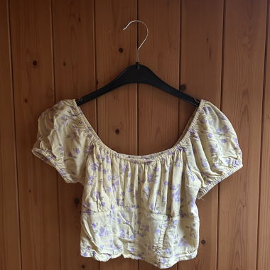 Blouse d'été jaune