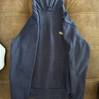 Dark Blue Lacoste Hoodie