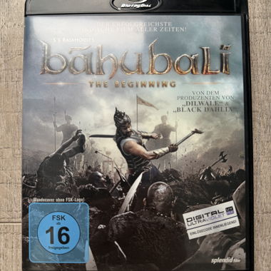 DVD Blu-Ray di Bahubali