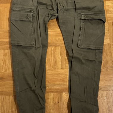 Pantalon cargo kaki