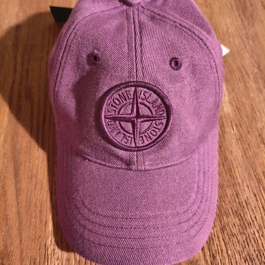 Cappellino Lilac Stone Island