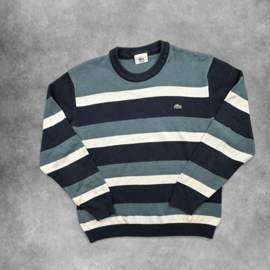 Maglione a Strisce Lacoste