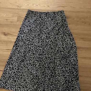 Leopard Midi Skirt