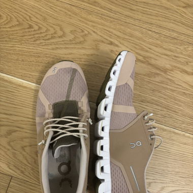 on sneakers cloud