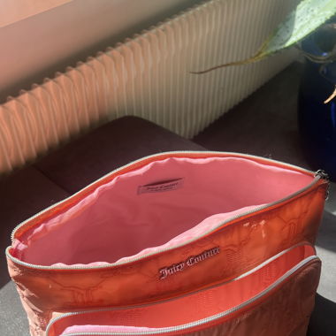 Juicy Couture Cosmetic Bag – Summer Neon Orange