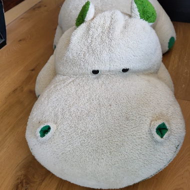 Large Hippo Plush Toy