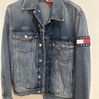 Giacca denim Tommy Jeans blu Taglia S