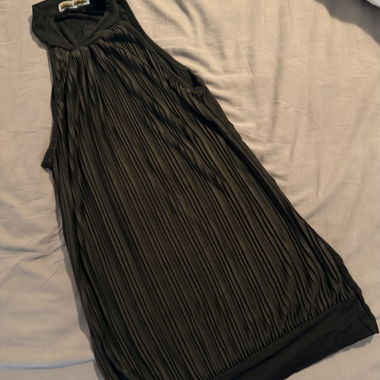Black Pleated Top