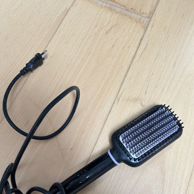 hair straightender brush phillips