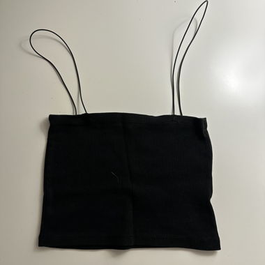 Top corto PULL&BEAR nero M