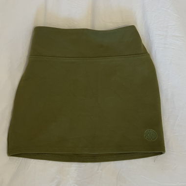 Jupe verte olive