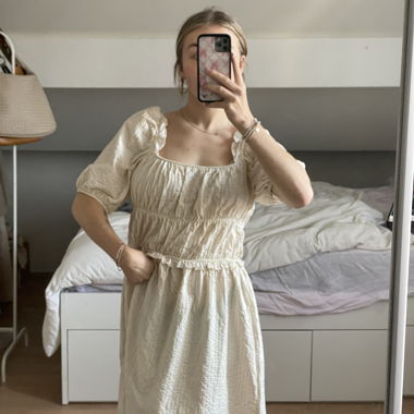 ruffle dress