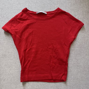 Top rouge ZARA