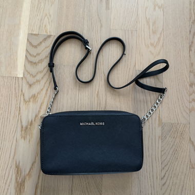 Borsa a tracolla nera Michael Kors