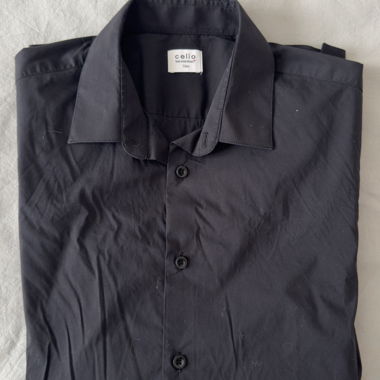 Camicia Celio Slim nera