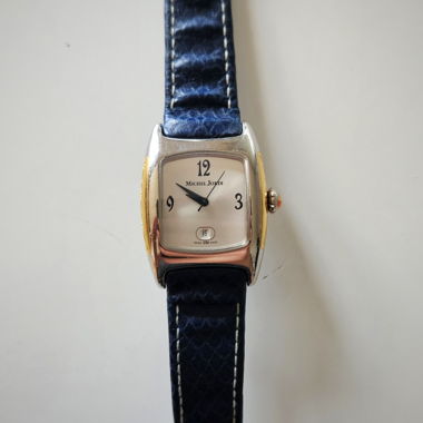 Michel Jordi Swiss Made watch with blue strap