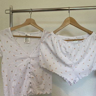 Petit pyjama orangers 