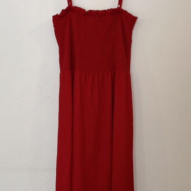 Rotes Sommerkleid