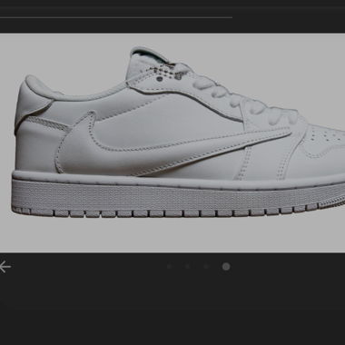 Jordan 1 Retro Low OG SP Travis Scott White Party 