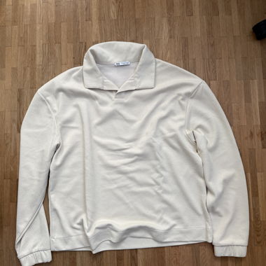 Felpa Polo ZARA crema