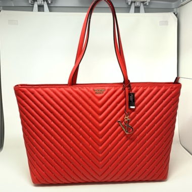 Victoria's Secret Quilted Tote Bag