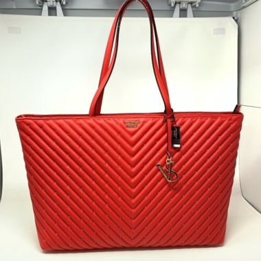 Victoria's Secret Quilted Tote Bag