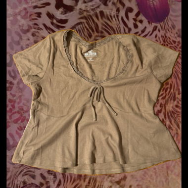 Hollister Brauens Kurzarmshirt mit Schleife