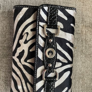 Portefeuille Guess zèbre