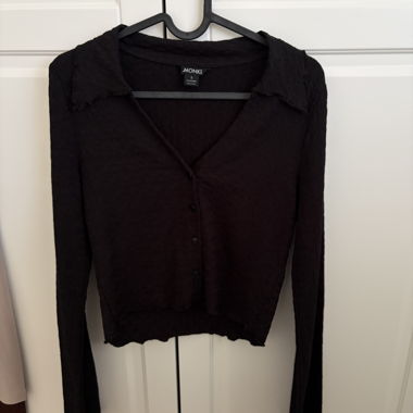 Black Monki Pull-Blouse