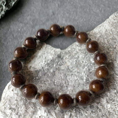 Tigerauge Edelstein / Heilstein Armband