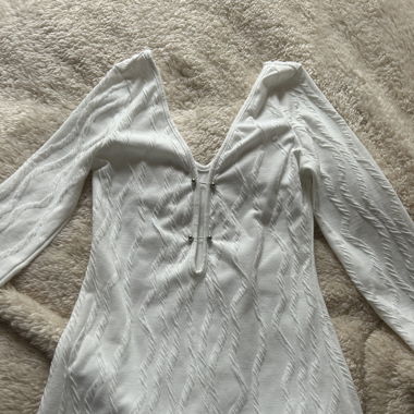 Robe longue blanche 