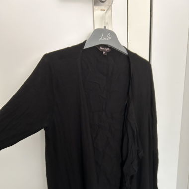 Black cardigan 