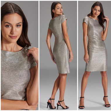 Cocktailkleid festliches Kleid gold