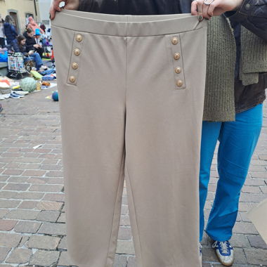 Pantaloni culotte beige H&M