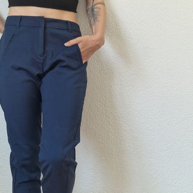 Pantalon de costume bleu