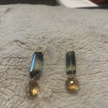 Boucles d’oreilles en or jaune 18 carats 